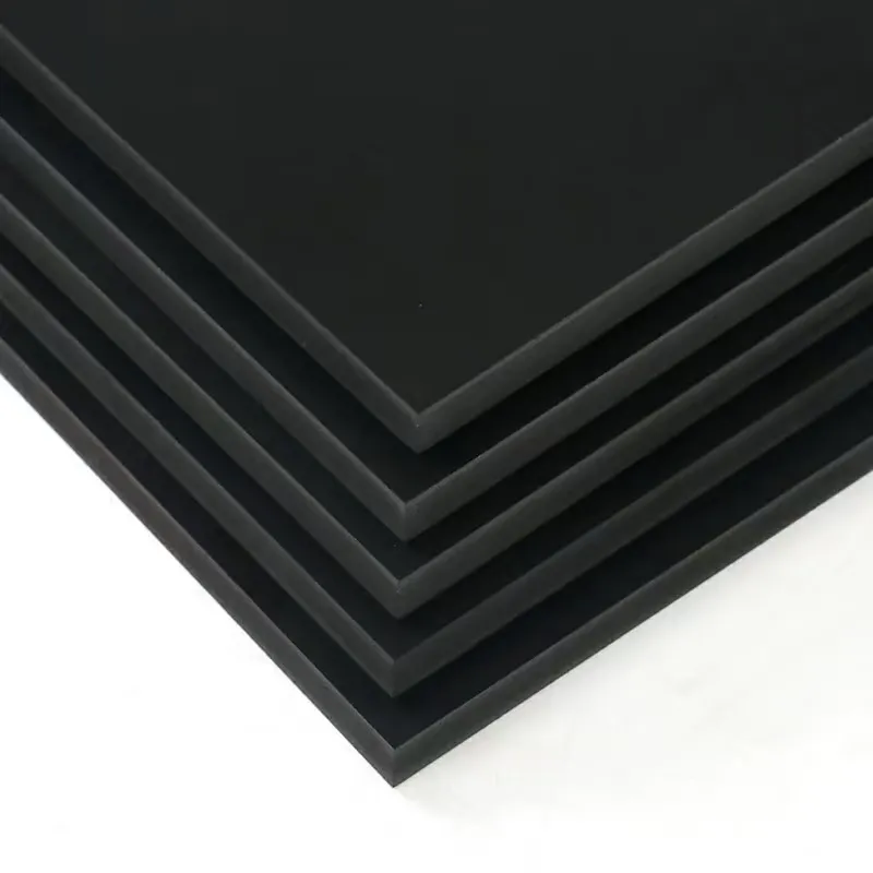 Lembar Busa PVC Gratis 12mm Timbal Hitam